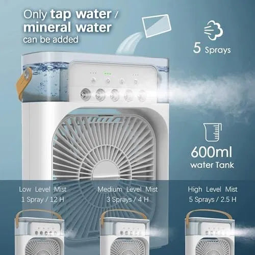 Portable USB Air Cooler Fan